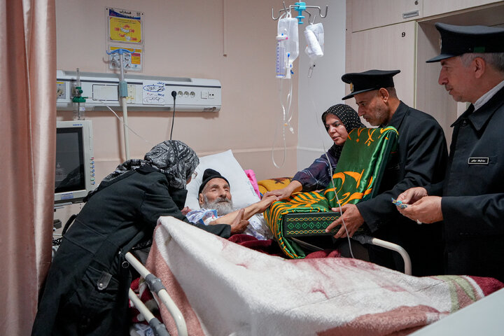 Photos: Presence of servants of Razavi Holy Shrine at Imam Reza Hospital