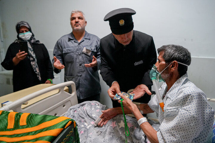 Photos: Presence of servants of Razavi Holy Shrine at Imam Reza Hospital