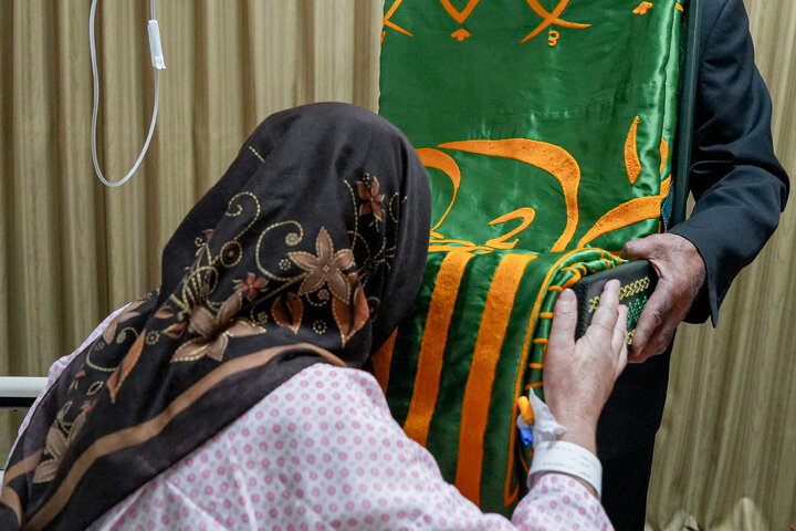 Photos: Presence of servants of Razavi Holy Shrine at Imam Reza Hospital