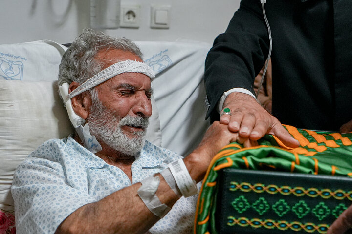Photos: Presence of servants of Razavi Holy Shrine at Imam Reza Hospital