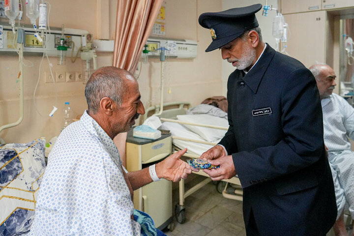 Photos: Presence of servants of Razavi Holy Shrine at Imam Reza Hospital