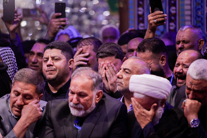Photos: Iraqi Mawkib owners visit Imam Reza Holy Shrine