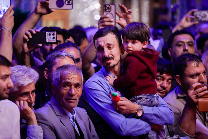 Photos: Iraqi Mawkib owners visit Imam Reza Holy Shrine
