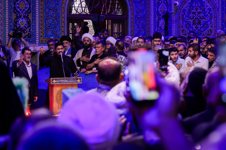 Photos: Iraqi Mawkib owners visit Imam Reza Holy Shrine