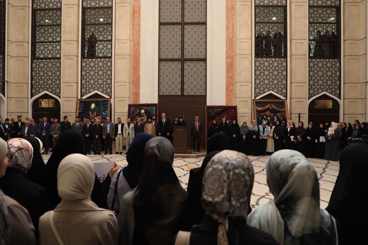 Al-Zahra Karbala University holds solidarity gathering for Azerbaijani students facing hijab restrictions