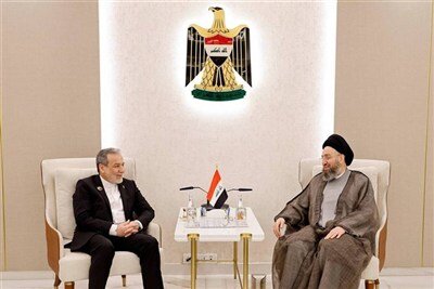 استقبل عمار الحكيم وزير الخارجية الإيراني في بغداد