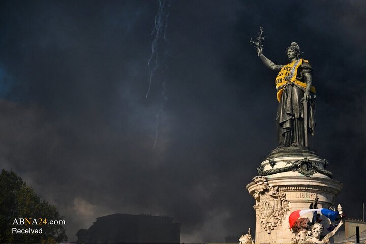 Foto / Fransa’da Şiddet Olaylarına Sahne Olan Protestolar