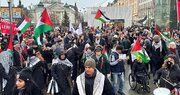 Hundreds protest Israel’s war on Gaza in Stockholm