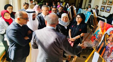 بزرگداشت قربانیان نسل‌کشی فلسطینیان در مقر اتحادیه عرب