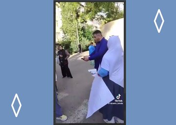 Video \ Qanunsuz Hicab qadağası ilə bağlı məktəb direktorundan rəsmi sənəd tələb edən valideynlər