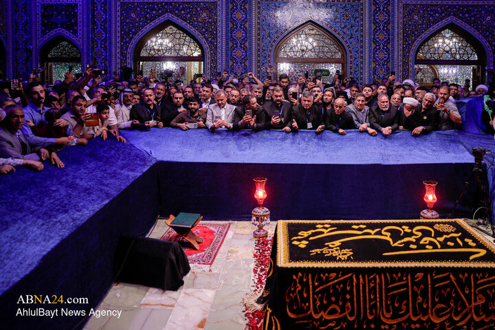 تشرف موکب داران عراقی به حرم مطهر رضوی
