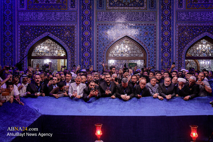 تشرف موکب داران عراقی به حرم مطهر رضوی