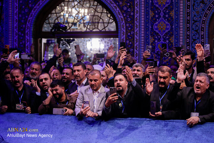 تشرف موکب داران عراقی به حرم مطهر رضوی