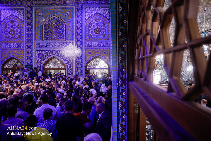 تشرف موکب داران عراقی به حرم مطهر رضوی