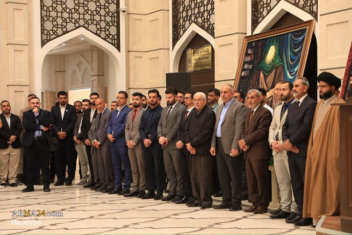 تجمع همبستگی دانشگاه الزهرا(س) کربلا در حمایت از دانشجویان محجبه آذربایجان