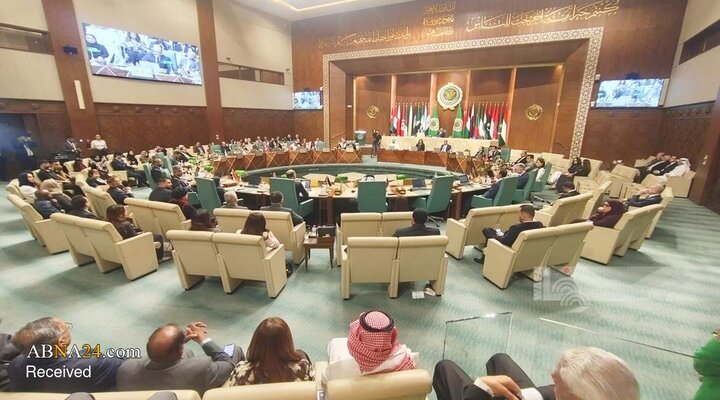 بزرگداشت قربانیان نسل‌کشی فلسطینیان در مقر اتحادیه عرب
