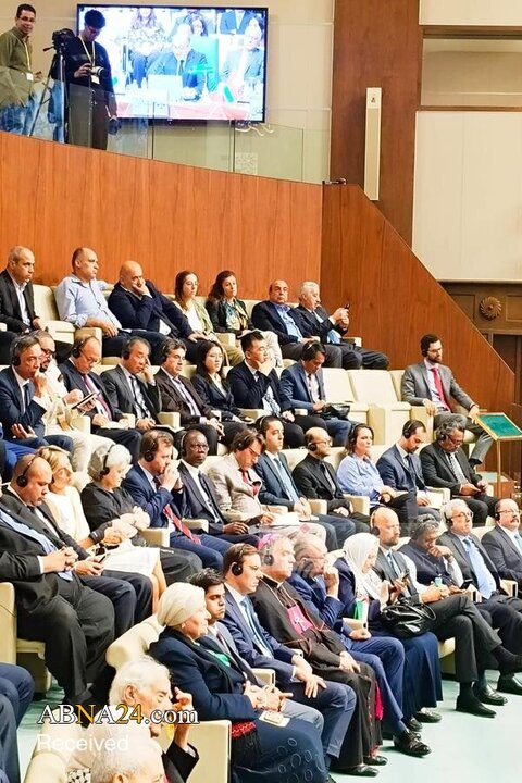 بزرگداشت قربانیان نسل‌کشی فلسطینیان در مقر اتحادیه عرب