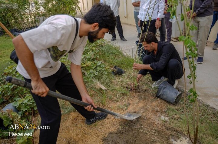 Foto / Hz. Ali Türbesi (Astan-ı Mukaddes-i Alevi) Ağaç Dikme Kampanyasında 30 Bin Fidan Dağıtıldı