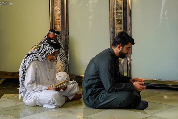 Informe fotográfico | Ambiente espiritual en el Santuario del Imam Ali (P) por el natalicio de la Excelencia Zaynab (P)