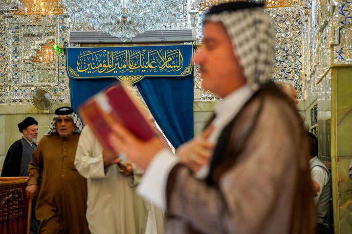Informe fotográfico | Ambiente espiritual en el Santuario del Imam Ali (P) por el natalicio de la Excelencia Zaynab (P)