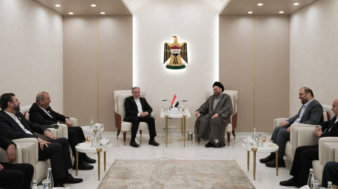 Al-Hakim urges dialogue to end regional tensions during meeting with Araghchi