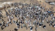تشييع جثمان شهداء الجريمة الوحشية التي ارتكبتها السعودية في صعدة اليمنة