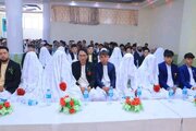 Ripoti ya Picha: Wanandoa 25 wa Vijana wa Kishia Wafungiwa Ndoa Kabul kwa Ufadhili wa Ofisi ya Ayatullah Modarresi +Picha