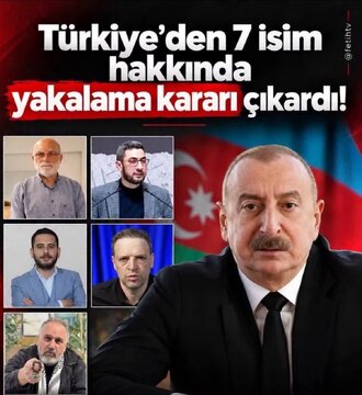 Фото \ Сионист әлијевләр сүлаләсинин репресијалары Түркијәјә дә чатды: И. Әлијев Түркијәли журналистләри ахтарыша верди