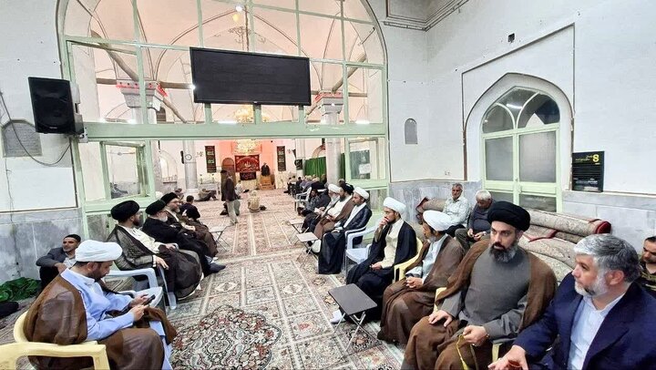 Photos: Memorial ceremony for Ayatollah Shobeiri Zanjani held in Khomeinishahr, Iran