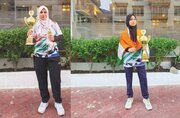 Dos hermanas musulmanas ganan para la India el campeonato asiático de voleibol con el hiyab puesto