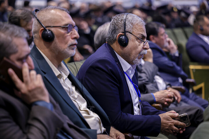 Photos: Ceremony honoring Hussaini Mawkibs at Razavi Holy Shrine