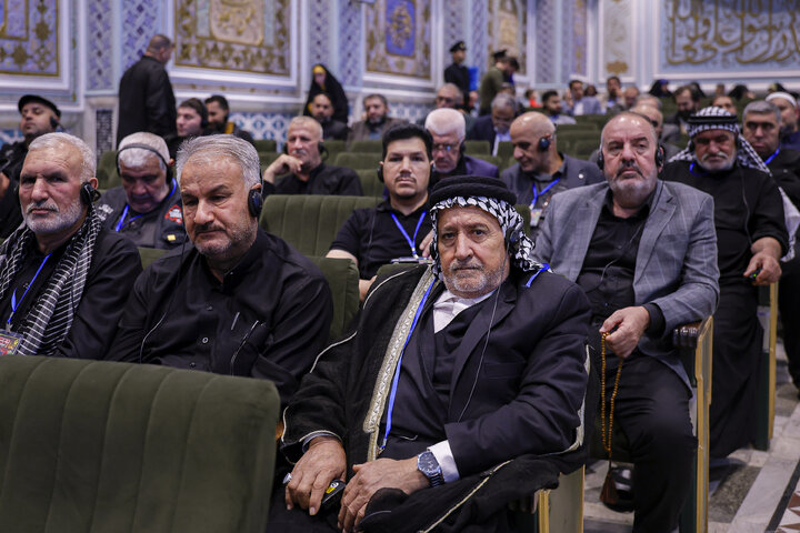 Photos: Ceremony honoring Hussaini Mawkibs at Razavi Holy Shrine