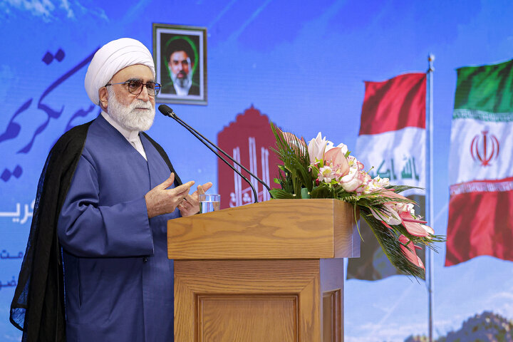 Photos: Ceremony honoring Hussaini Mawkibs at Razavi Holy Shrine