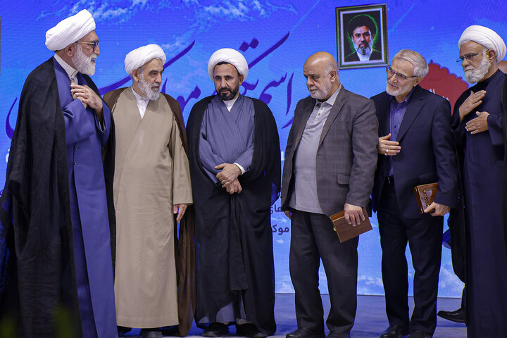Photos: Ceremony honoring Hussaini Mawkibs at Razavi Holy Shrine