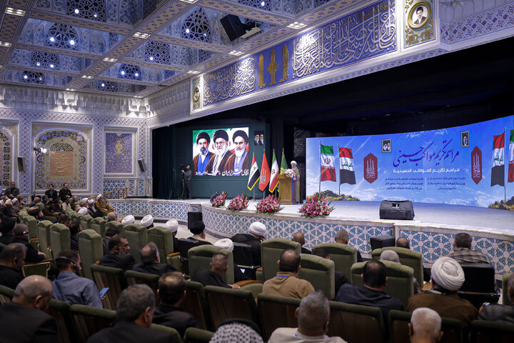 Photos: Ceremony honoring Hussaini Mawkibs at Razavi Holy Shrine