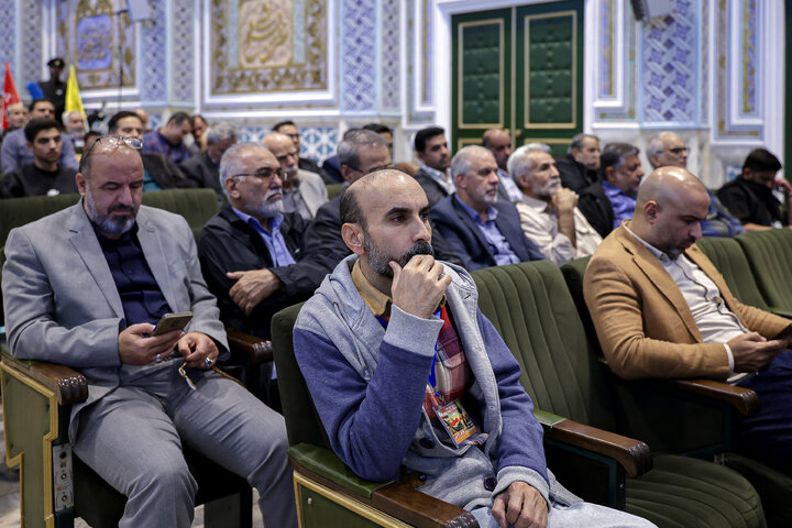 Photos: Ceremony honoring Hussaini Mawkibs at Razavi Holy Shrine