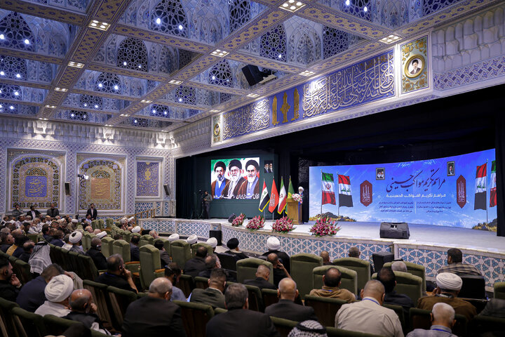 Photos: Ceremony honoring Hussaini Mawkibs at Razavi Holy Shrine