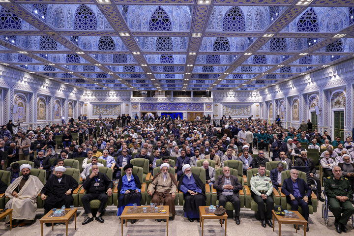 Photos: Ceremony honoring Hussaini Mawkibs at Razavi Holy Shrine