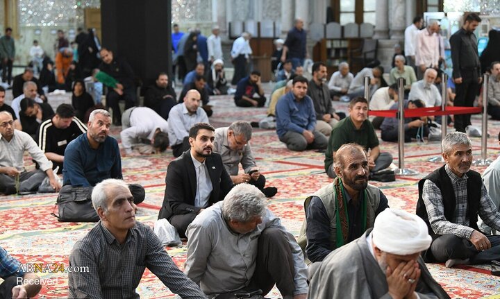 عکس خبری/ شب اول مراسم عزاداری فاطمیه در حرم حضرت عبدالعظیم(ع)