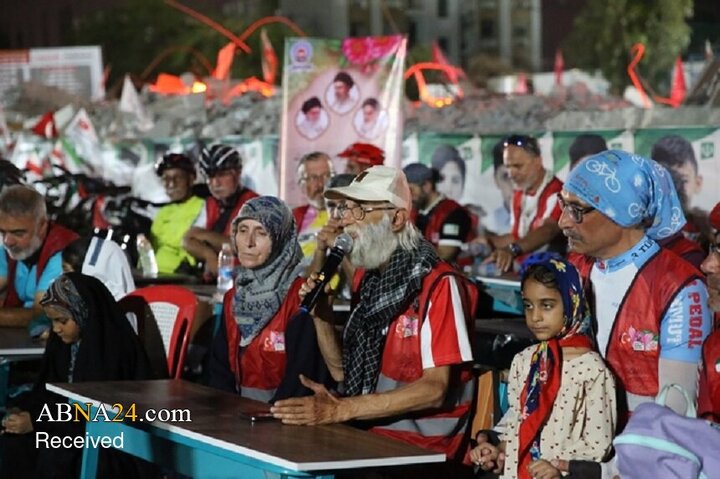 کاروان دوچرخه‌سواران ترکیه از دیاربکر تا میناب
