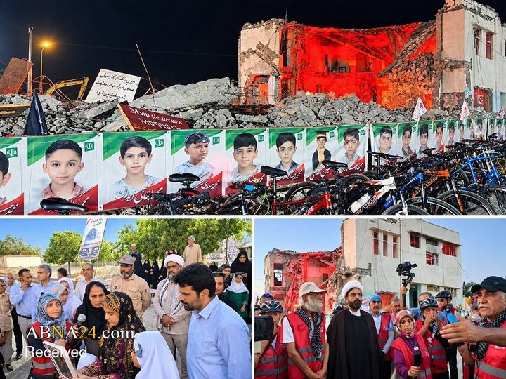 کاروان دوچرخه‌سواران ترکیه از دیاربکر تا میناب