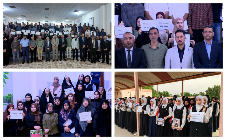 دانش‌آموزان و دانشجویان عراقی: آماده استقبال از دانشجویان و اساتید محجبه آذربایجان هستیم + عکس