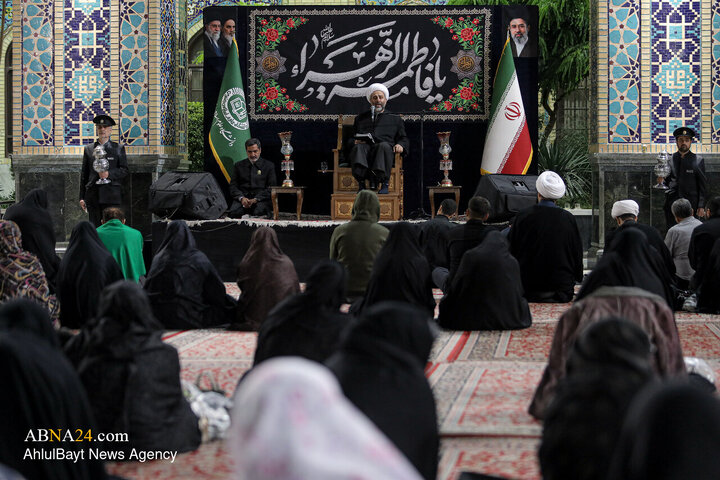 مراسم عزاداری به مناسبت ایام فاطمیه در حرم مطهر رضوی