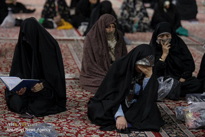 مراسم عزاداری به مناسبت ایام فاطمیه در حرم مطهر رضوی
