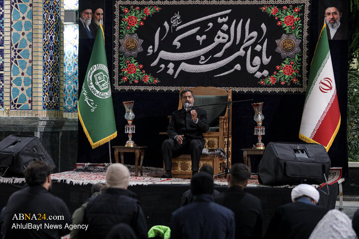 مراسم عزاداری به مناسبت ایام فاطمیه در حرم مطهر رضوی