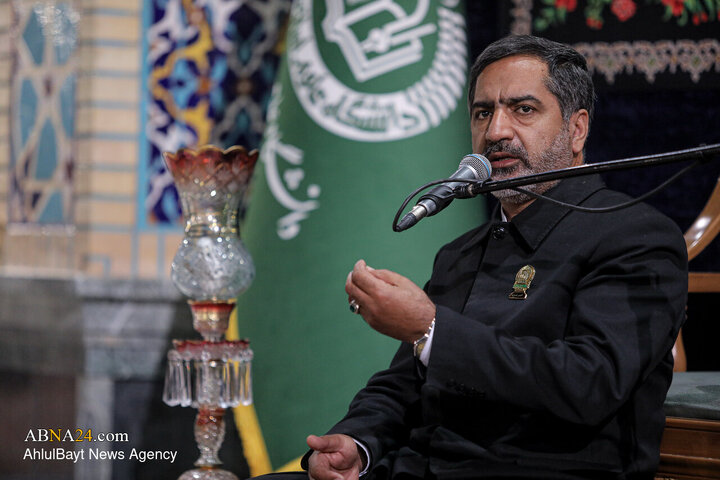 مراسم عزاداری به مناسبت ایام فاطمیه در حرم مطهر رضوی