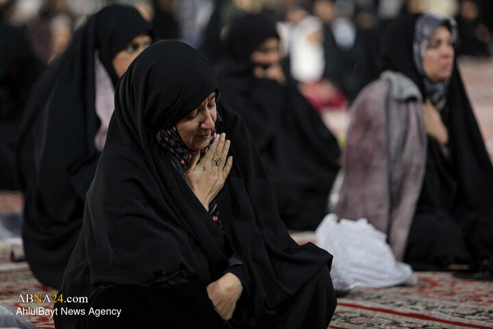 مراسم عزاداری به مناسبت ایام فاطمیه در حرم مطهر رضوی