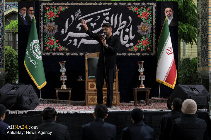 مراسم عزاداری به مناسبت ایام فاطمیه در حرم مطهر رضوی