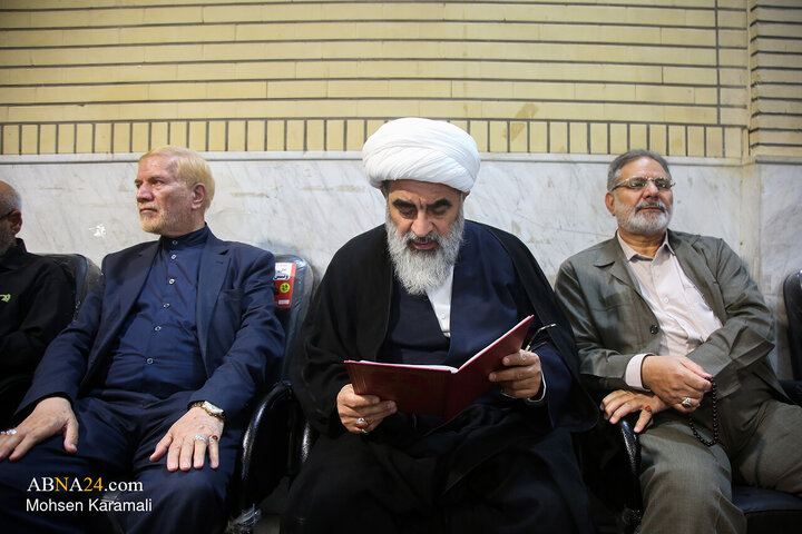 مراسم ختم پدر شهید سپهبد سید عبدالرحیم موسوی