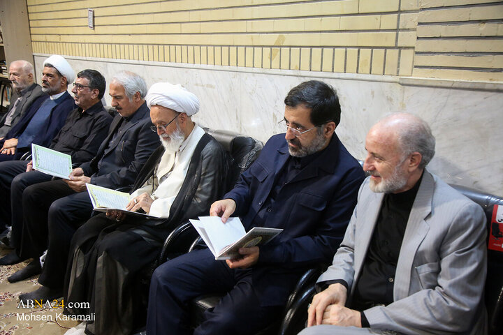 مراسم ختم پدر شهید سپهبد سید عبدالرحیم موسوی